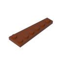 Gobricks 10PCS Bricks Wedge Plate Left Part 6 x 2 Compatible 78443 Freely Creative Building Block DIY Educational Toy Adult Kids