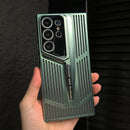 Luxury Heat Dissipation Cooling Case For Samsung Galaxy S25 S24 Ultra S23 Plus S22 Camera Protection Shockproof Bumper Cover