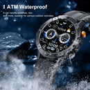 Outdoor Sports Smart Watch Men Bluetooth Call AI Voice Assistant Heart Rate Monitor Fitness Tracker 1ATM Waterproof Smartwatch