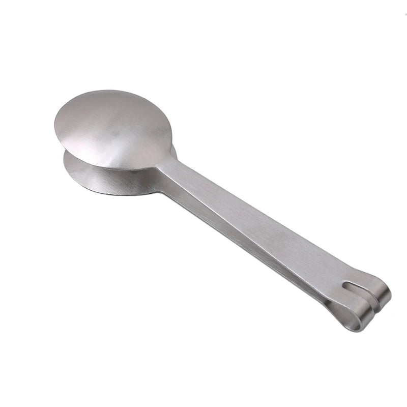 New Reusable Stainless Steel Tea Bag Tongs Teabag Squeezer Strainer Holder Grip Metal Spoon Mini Sugar Clip Tea Leaf Strainer