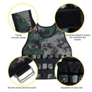 20kg Loading Weighted Vest Adjustable Exercise Training Fitness Jacket Gym Workout Boxing Vest Fitness Running Sand Waistcoat