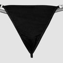 Stonefans Sexy Flower Crystal Thong Bikini Panties Jewelry for Women Stretch Rope Rhinestone Thong Back Panties Body Jewelry