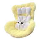 Doll Seat with Air Vent Clip and Desktop Stand Mini Plush Doll Safety Seat Car Ornament for 17cm Plush Dolls