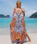 Kaftan Dresses for Women Plus Size Bathing Suit Cover Up Vneck Batwing Dress Loose Fit Moroccan Caftan Mumu Dresses