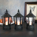 1pc Halloween Pumpkin Lantern LED Electronic Candle Easter Party Layout Decoration Ornaments Pagoda Wind Lamp Hanging