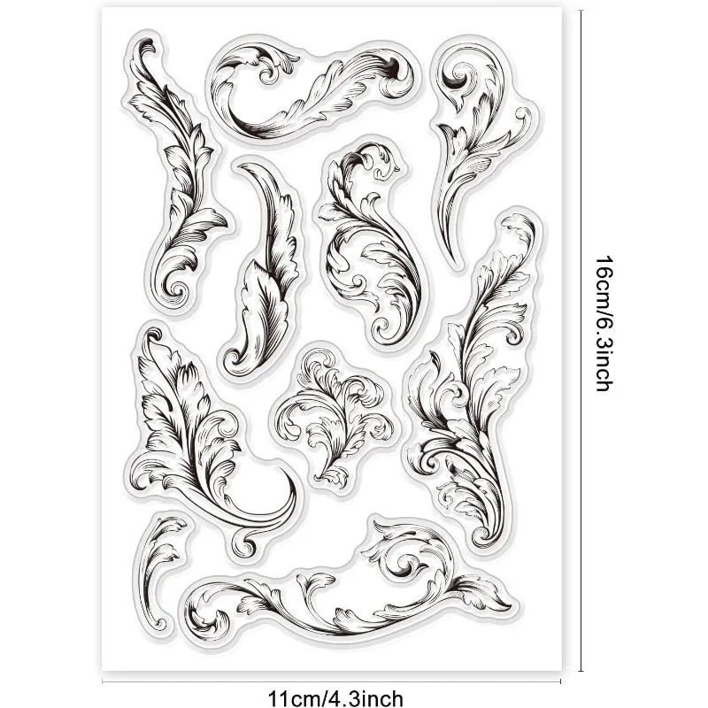 Easter Themed Silicone Clear Stamps Transparent Stamps for Birthday Valentine's Day Party Cards Making DIY Scrapbooking