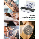 100PCS Phomemo M08F Tattoo Transfer Paper A4 Size Thermal Copier Stencil Paper High Quality Stencil for M08F Tattoo Printer