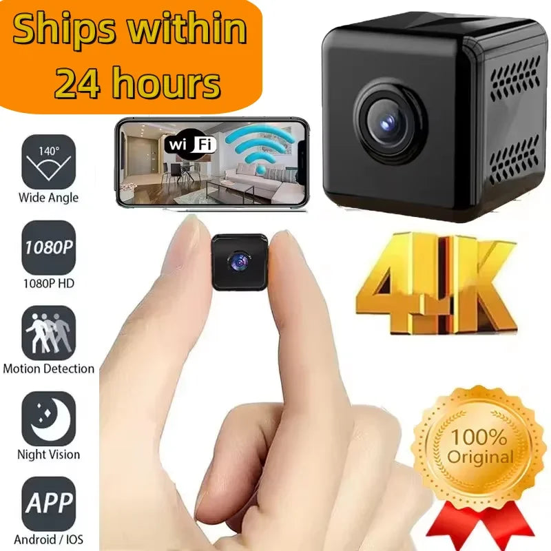 HD 1080P X9 Mini Camera Home Small Wireless Wifi Cameras Outdoor Upgraded Motion Detection Security Alerts Night Vision Camera