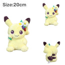 Pokemon Plush Christmas Easter Wreath Pikachu Eevee Scorbunny Ponyta-Galar Sylveon Kawaii Anime Figure Stuffed Toys Kids Gifts
