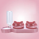 Smart Pet Feeder & Gravity Waterer - Tilted Bowls for Neck Comfort, Automatic Refill - A Perfect Dining Haven for Dogs and Cats