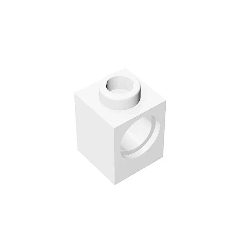 10pcs Compatible MOC Parts 6541 High-Tech Brick 1 x 1 with Hole Building Block Particle DIY Kid Puzzle Brain Toy Birthday Gift