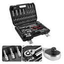 94Pcs Ratchet Spanner Wrench Socket Set 1/2" 1/4" Screwdriver Bits Torque Wrench Repair Hand Tool Kit w/Case