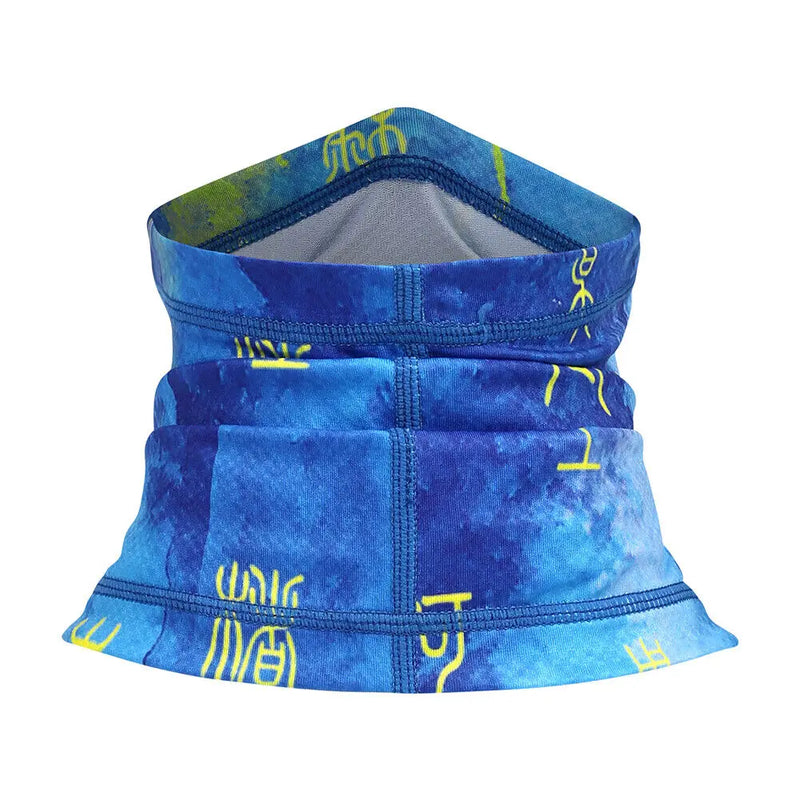 Summer UV Protection Cooling Neck Gaiter Tube Scarf Face Mask Motorcycle Cycling Bandana for Men and Women