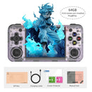 ANBERNIC RG35XX H Handheld Game Console 3.5''IPS Screen HDMI Output Linux System RG35XXH Retro Video Simulator Console PSP Games