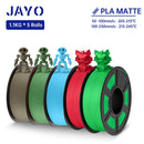 JAYO PLA Matte Filament 1.75MM 3D Printer Filament PLA Series 1.1KG/Roll 5 Rolls/set PETG 3D Printing Material For FDM