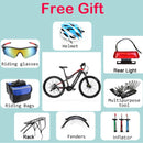 EU Spot Fast Delivery RANDRIDE YG90 Electric Bicycle 1000W 48V17AH Hydraulic Brake Electric Bicycle with Full Suspension 21