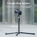 Ulanzi TT43 1.9M Aluminum Alloy Light Stand Reversible Leg Light Stand Tripod for LED Light Projector Flash Softbox Max Load 6KG