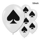 Casino Table Runner Decor Las Vegas Table Cover Poker Night Themed Table Decoration Casino Playing Card Birthday Party Supplies