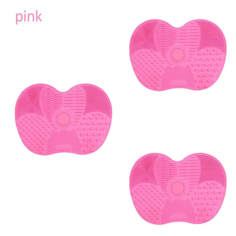 Silicone Brush Cleaner Cosmetic Make Up Washing Brush Gel Cleaning Mat Foundation Makeup Brush Cleaner Pad Scrubbe Board