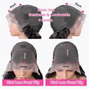 Straight Lace Front Wigs Human Hair Transparent Lace Front Human Hair Wigs for Women Brazilian Virgin Hair Lace Frontal Wig