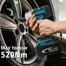 125mm Brushless Electric Angle Grinder 18V Battery Devices Combo Kit Impact Wrench for Makita Battery Power Tool Sets