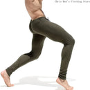 Men's Sexy Leggings Autumn and Winter Home Male Leggings Leisure Sports Small Legs Elastic Slim Men's Pants Men's Clothing Gym