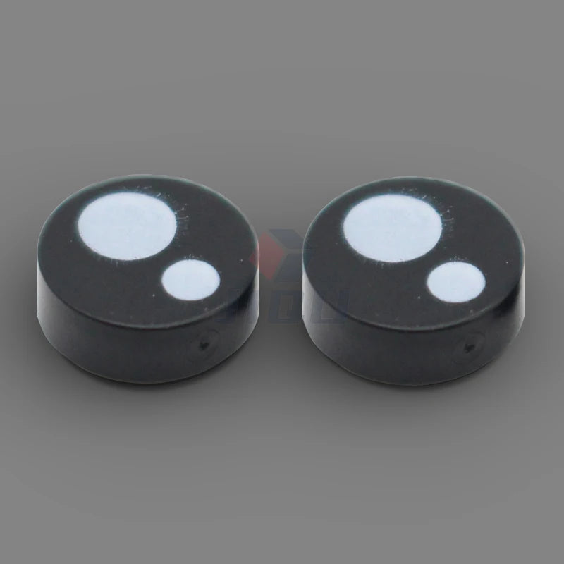 Round Tile Eye Eyelash Pupile Pattern Printed Building Blocks Bulk Accessory MOC Bricks Model Toys Compatible with 98138 14769