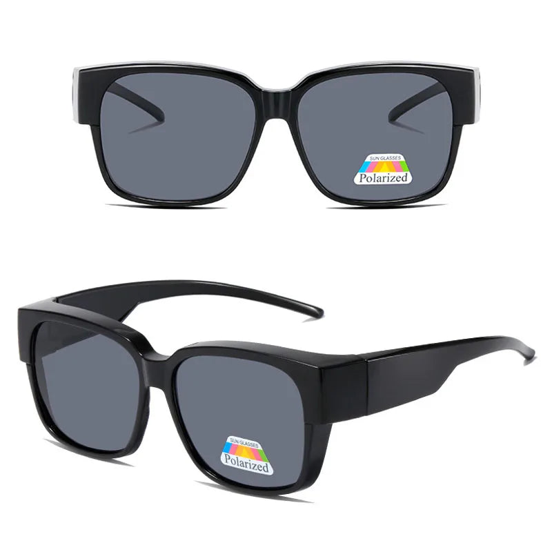 Iboode Polarized Sunglasses Frame For Myopia Driver Classic Sun Glasses Men UV400 Polarize lenes Universal Optical Eyewear Frame
