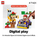 LEGO 71431 Bowser's Muscle Car Expansion Set 458 Pcs Super Mario series DIY Toys For Boys Girl Children Gift ages 8+