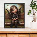 5D DIY Full Square Drill Diamond Painting Elf Character Series Home Art Craft Diamond Painting Home Decoration New Year Gift