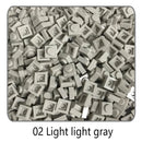 1000pcs DIY Pixel Art Bricks1x1 Round Tile Building Blocks Compatible with 98138 Anime Figure Assemble Toys Gift for Children