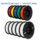 10/5kg PETG Filament For 3D Printer Plastic Material 22LBS 1.75mm Non-Toxic Eco-Friendly PETG 3D Filament Consumables for Ender