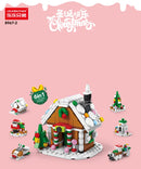 Christmas Village Building Set Tree House Mini Bricks Building Blocks Toys for Children Girls 7 to 10 Year Adults Block Boy Gift