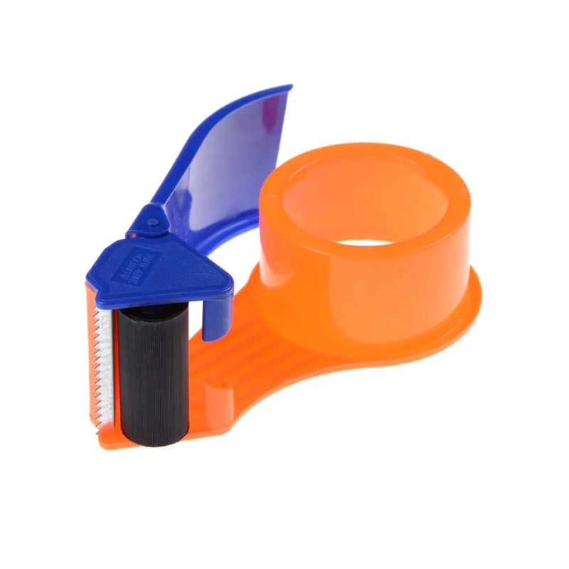 Plastic Sealing Packer Tape Dispenser Packaging Parcel 50mm Width Roller Tape Cutter Sealing Tape Holder Manual Packing Machine