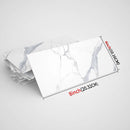 16Pcs Marble Tiles Kitchen Bathroom 3D Thickened Foam Wallpaper Self-Adhesive Waterproof Anti-Collision Soft Bag Wall Stickers