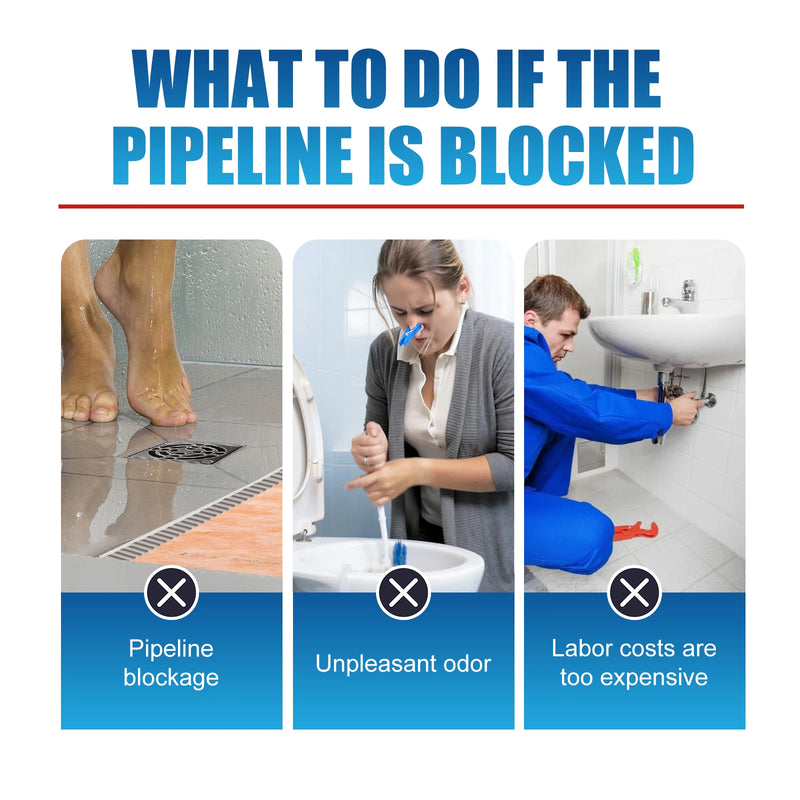 Dredging agent Effervescent tablets Bathroom kitchen sink drain cleaner Effervescent tablets drain dredge for bathroom, toilet