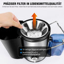 BRIEFNES 1000W Juicer, Centrifugal Juicer Machines Whole Fruit and Vegetable, 65mm Wide Mouth Juicer Extractor with 2 Speed