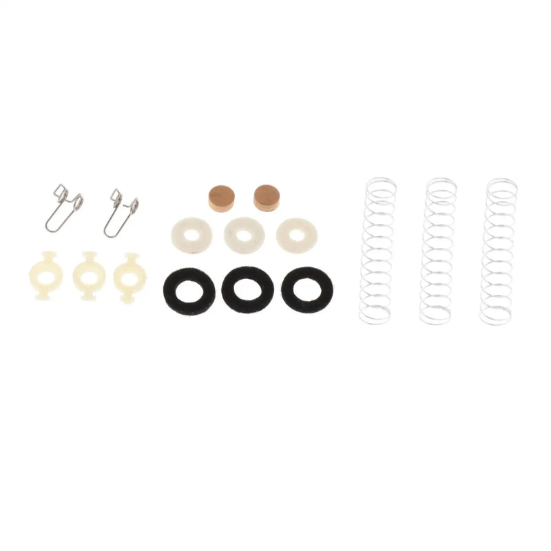 16pcs Trumpet Piston Repair Kit Spring Rest Felt Pad Valve Cork Pad for Trumpet Cornet Replacement Accessories