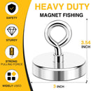 Super Strong Neodymium Fishing Magnets Hooks Salvage Magnets Neodymium Magnet N52 Searcher Powerful Neodymium Magnet for Fishing