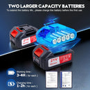 OUTIGO thread free electric Shoer with screen with 2 * 3Ah Batteries for fruit trees and vineyard