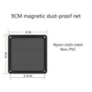 80mm 120mm 140mm PC Chassis Cooling Fan Dust Filter Soft Magnetic Nylon Frame Dustproof Mesh Cover PC Computer Chassis Net Guard