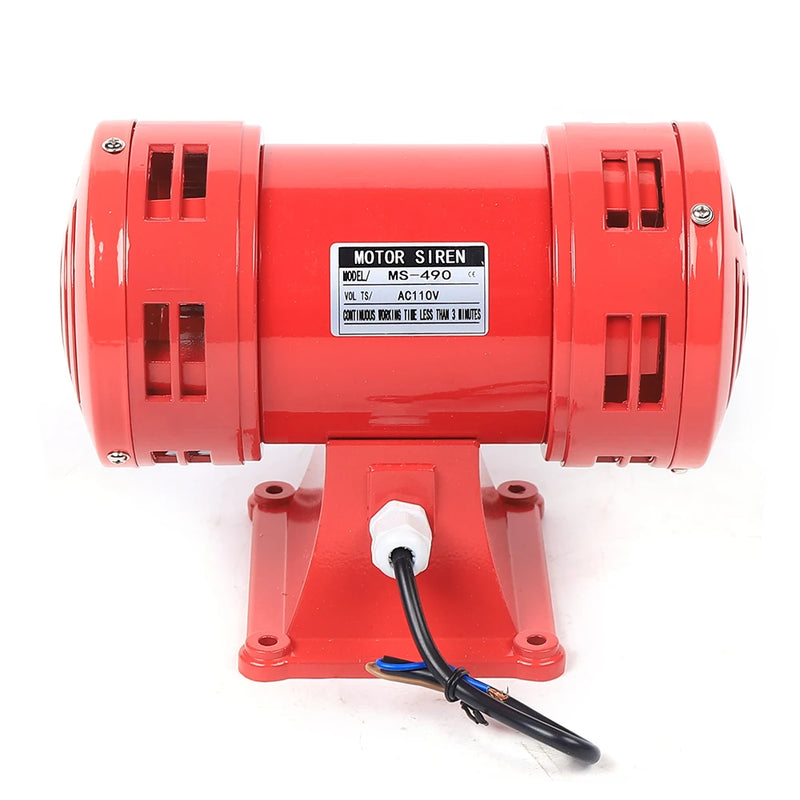 Air Raid Horn Industrial Motor Driven Electric Siren Industry Loud Alarm MS-490 140db