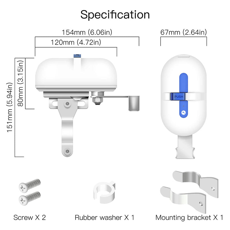 Tuya Smart WiFi/ZigBee Water Gas Pipeline Auto Shut OFF Valve Controller Smart Life APP Remote Control With Alexa Google Home