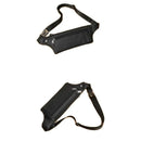 GENODERN Genuine Leather Men's Belt Bag Ultra-Thin Crossbody Bag