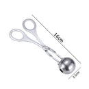 Stainless Steel Meatball Clamp Pill Round Rice Ball Maker Clip Tongs with Grip Pork Beef Meat Kitchen Cooking Tools DIY Gadget