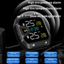 TPMS Motorcycle Tire Pressure Monitoring System With Exteral Sensors Smart Tyre Alarm Kit Universal Motorbike Accessories