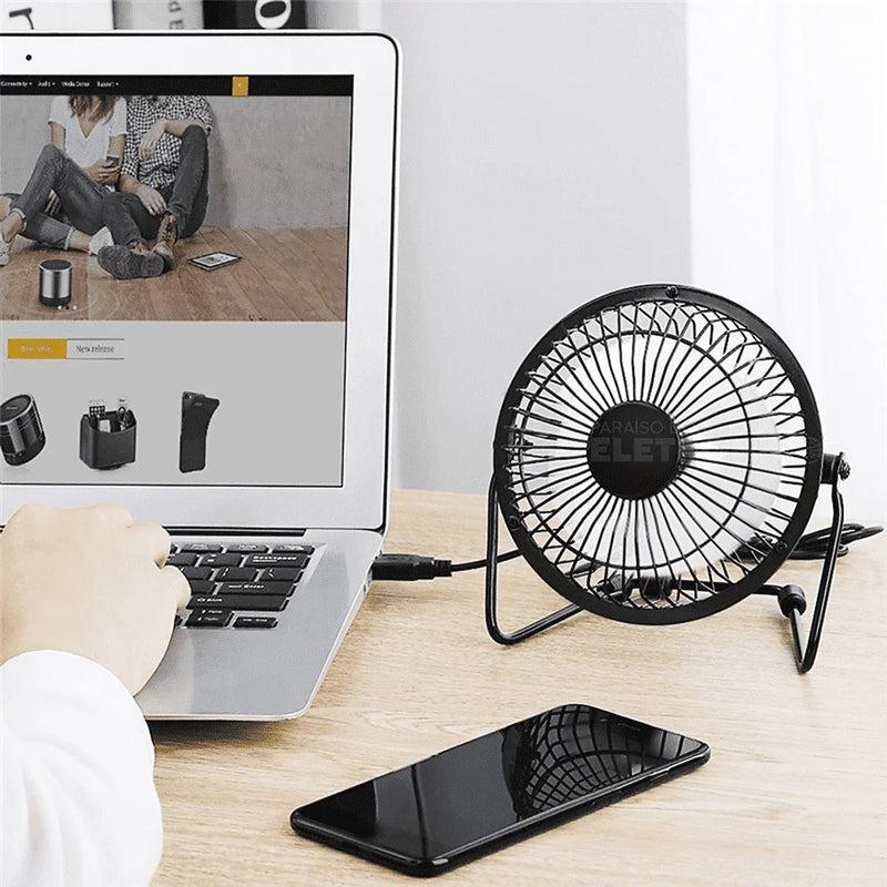 Mini Portable Table Usb Fan Ultra Silent Tilt Adjustment DS9443