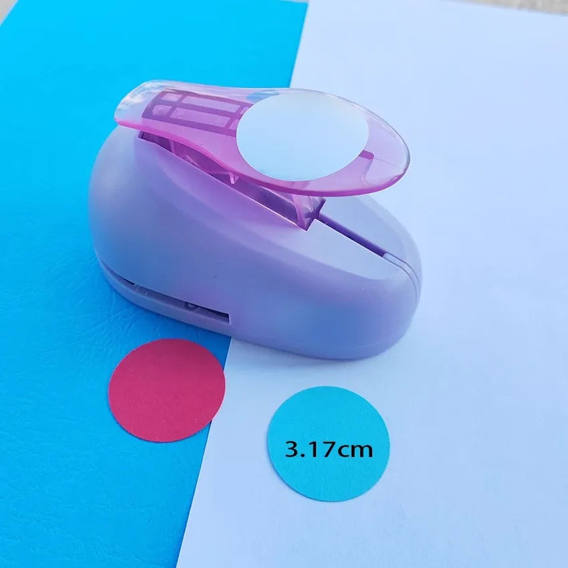 6mm-75mm Circle shape craft punch cortador de papel de scrapbook paper foam school manual DIY Round hole punches