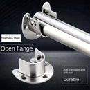 304 Stainless Steel Flange Seat Wardrobe Hanger Rod Fixing Hardware Accessories Curtain Rod Tube Hook Fixed Support Bracket Seat
