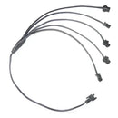 EL Wire 5/4/3/2/1Color 1M Illuminated Lights with Neon Lights DIY Combination Multicolor Lights AA Batteries USB Prom LED Strips